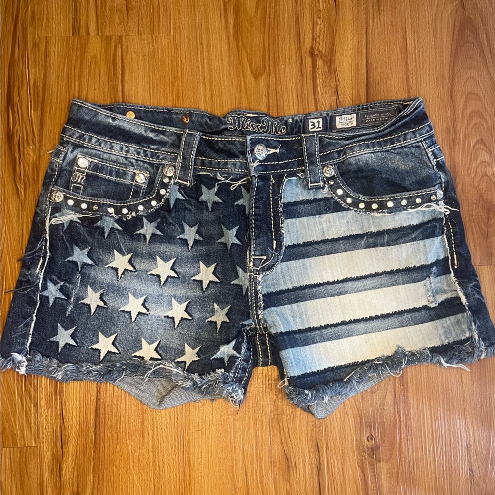 Miss Me Denim Shorts